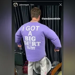 john mayer i got a big shirt